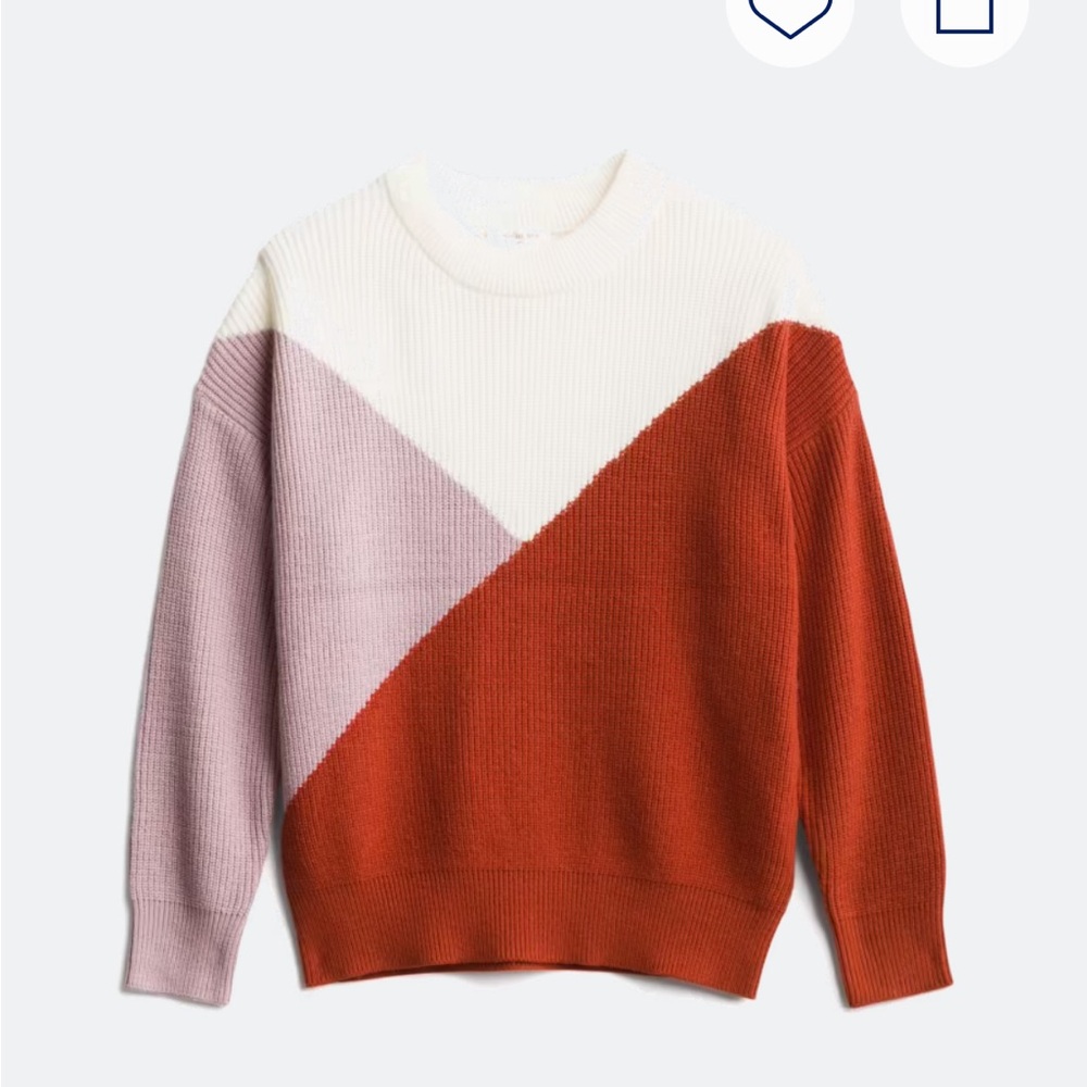 Colorblock sweater